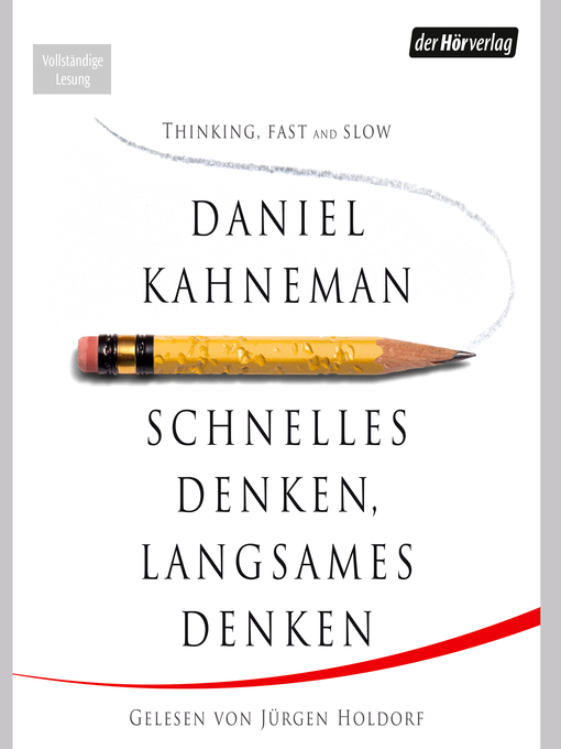 Title details for Schnelles Denken, langsames Denken by Daniel Kahneman - Wait list
